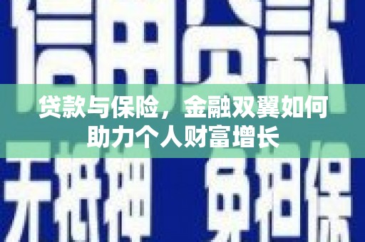 海城贷款与保险，金融双翼如何助力个人财富增长