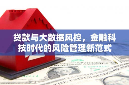 海城贷款与大数据风控，金融科技时代的风险管理新范式