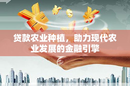 海城贷款农业种植，助力现代农业发展的金融引擎