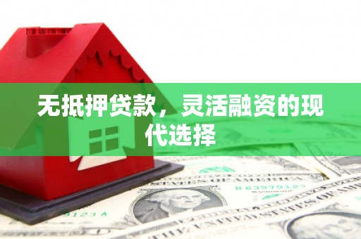 海城无抵押贷款，灵活融资的现代选择