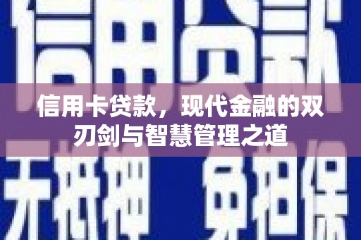 海城信用卡贷款，现代金融的双刃剑与智慧管理之道