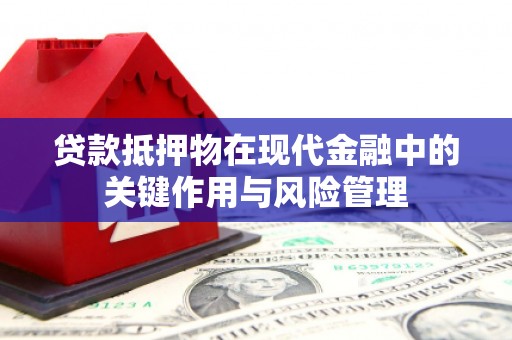 海城贷款抵押物在现代金融中的关键作用与风险管理