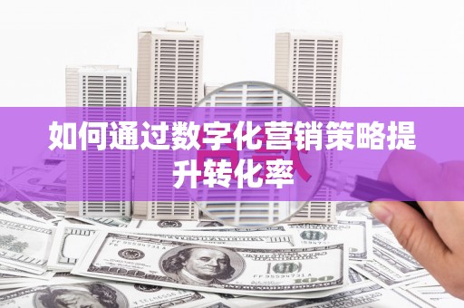 海城如何通过数字化营销策略提升转化率