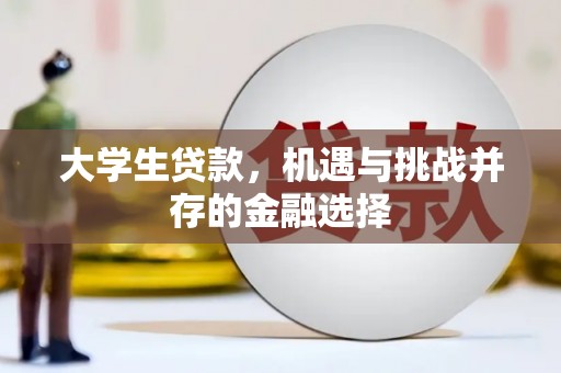 海城大学生贷款，机遇与挑战并存的金融选择