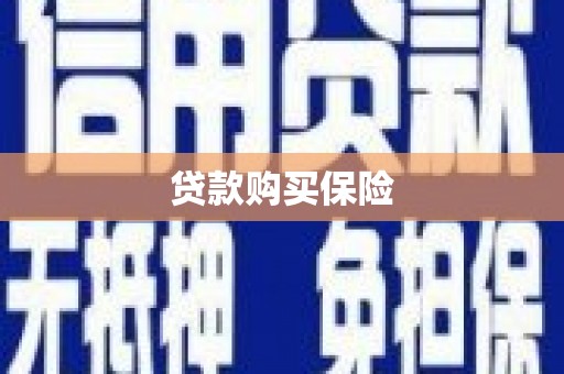 海城贷款购买保险