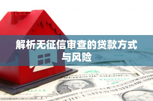 海城解析无征信审查的贷款方式与风险